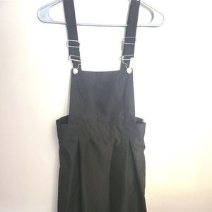 Black Overall Dress